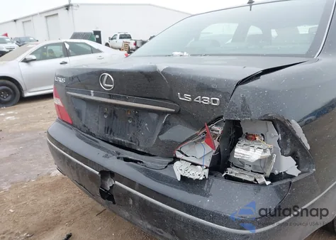 2005 Lexus Ls 430 from USA, damaged, VIN JTHBN36F055021690